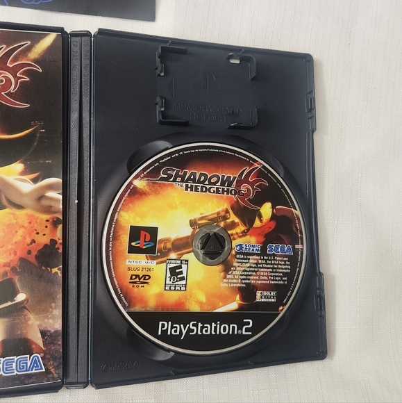 ‼️SOLD‼️ Sony PlayStation 2 Shadow the Hedgehog PS2 CIB Tested With Registration - Picture 3 of 12